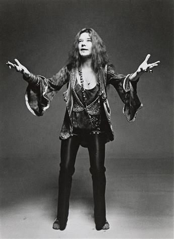 FRANCESCO SCAVULLO (1921-2004) Janis Joplin. 1969; printed 1970s.                                                                                